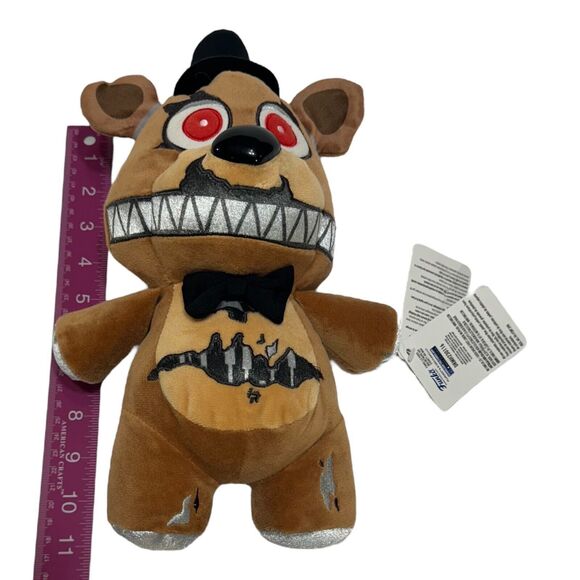 Funko Five Nights At Freddy's Nightmare FREDDY Plush Hot Topic Exclusive FNAF - Picture 14 of 15